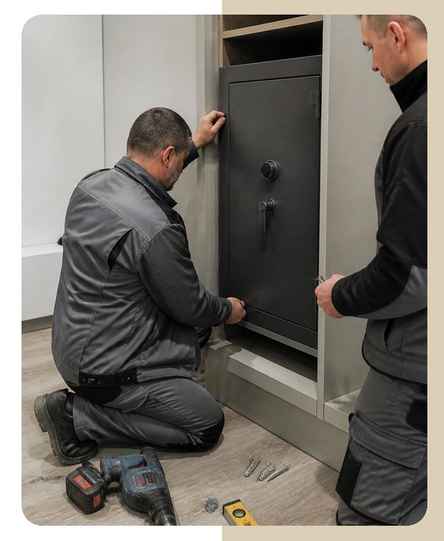Установка взломостойкого сейфа в Городце от 7086 р. | Дверной