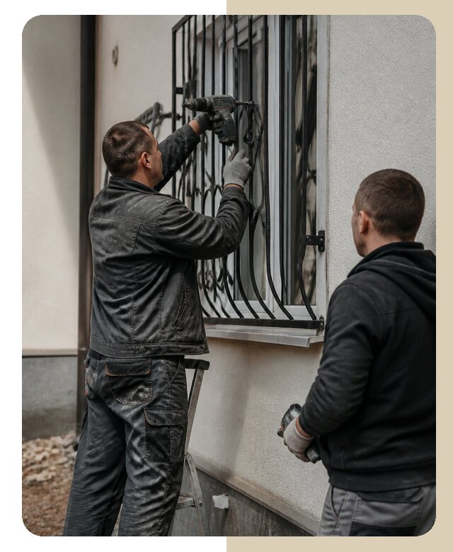 Установка наружных решеток в Городце от 4960 р. | Дверной